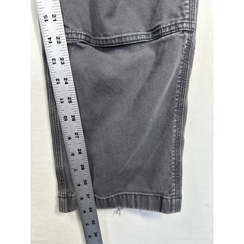 Carhartt Rugged Flex Double-Front Utility Work Pant Mens 34x34 Shadow Distressed - Picture 5 of 13